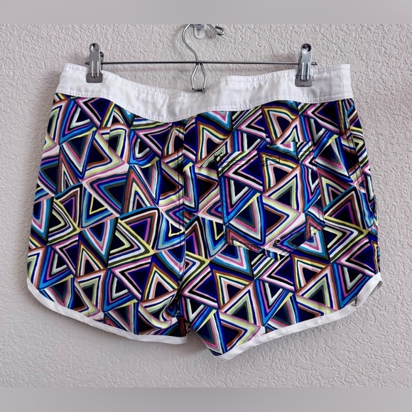 Mr Turk Geometric Patterned Men’s Swim Trunks/Shorts Size 32 - Picture 2 of 11